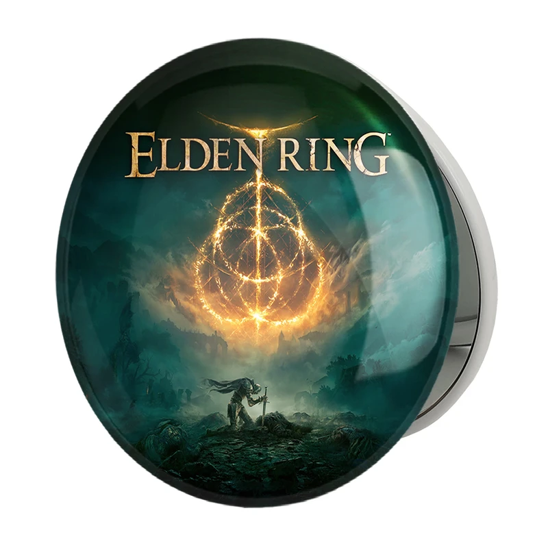 آینه جیبی خندالو طرح بازی الدن رینگ Elden Ring مدل تاشو کد 26132 