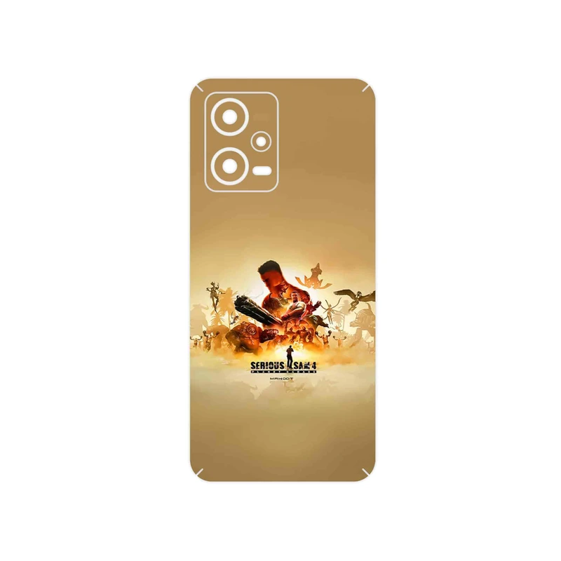 برچسب پوششی ماهوت مدل Serious Sam Game Series مناسب برای گوشی موبایل شیائومی Redmi Note 12 5G
