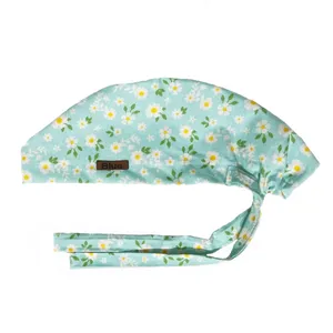 کلاه جراحی بلو طرح گل بابونه