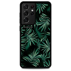 AKAM AMCWSGS21U-LEAVES15 Cover For Samsung Galaxy S21 Ultra