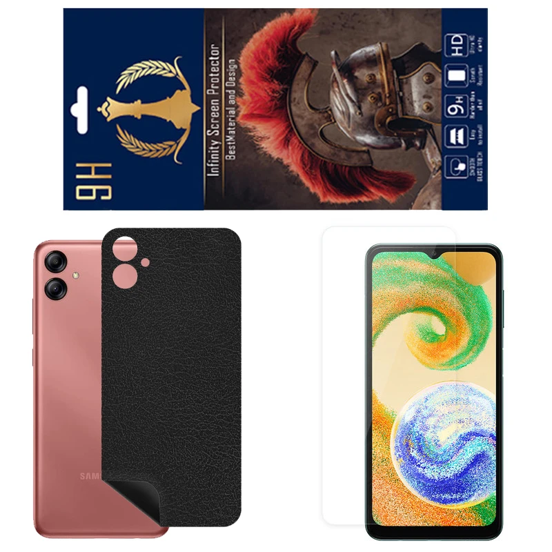 برچسب پوششی اینفینیتی مدل CH مناسب برای گوشی موبایل سامسونگ Galaxy A05 به همراه محافظ صفحه نمایش