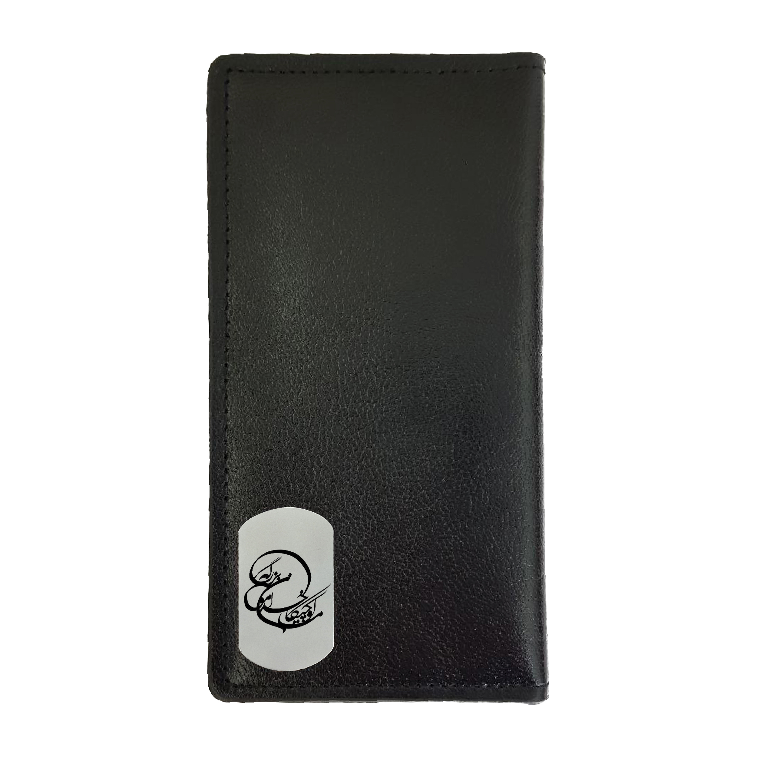 کیف پول مردانه ترمه ۱ مدل ما کوچیکا خدامون بزرگه کد Ks 232