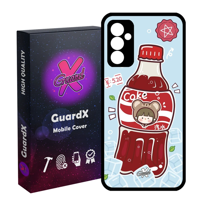 کاور گارد ایکس طرح Cute مدل Glass10635 مناسب برای گوشی موبایل سامسونگ Galaxy A14 / A14 5G