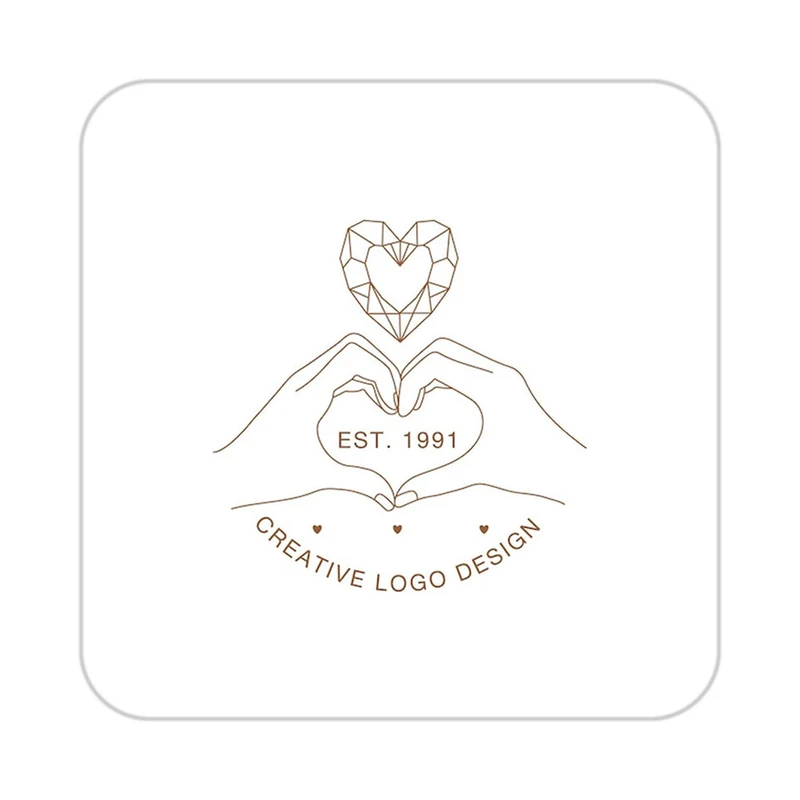 زیر لیوانی کاکتی طرح عاشقانه مدل mp39435