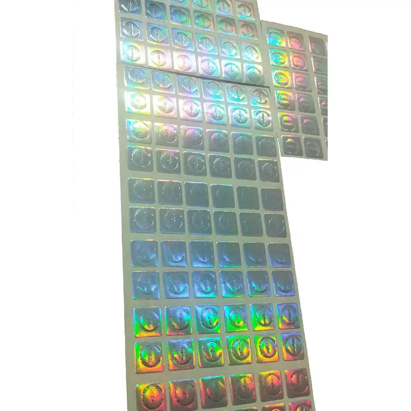 برچسب مدل هولوگرام اورجینال طرح مربع بسته 360 عددی