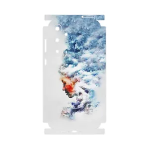 MAHOOT Women and the Cloud Digital Art-FullSkin Cover Sticker for Samsung Galaxy A55