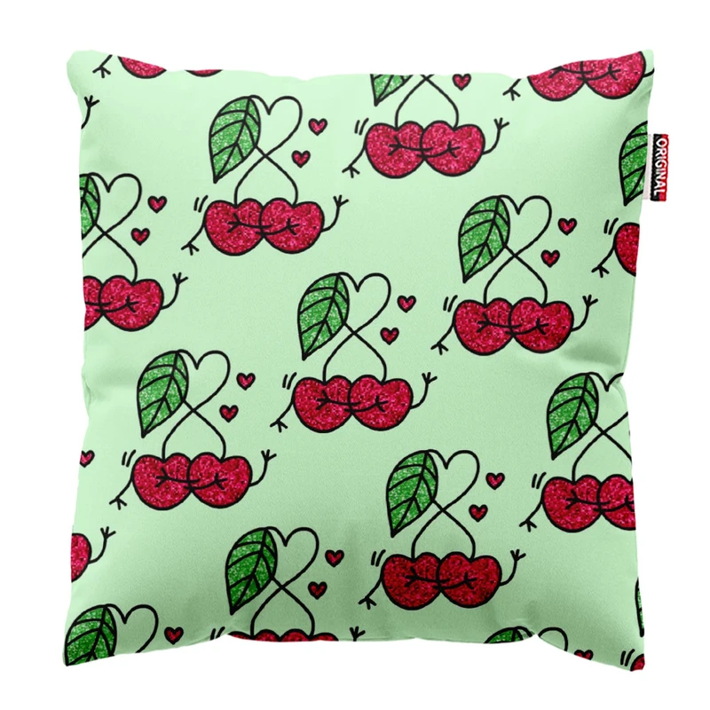  کوسن پاد آفرین طرح میوه کد 1349 سایز 30*30 سانتی متر