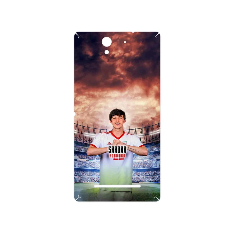 برچسب پوششی ماهوت مدل Sardar Azmoun مناسب برای گوشی موبایل سونی Xperia C3 Dual
