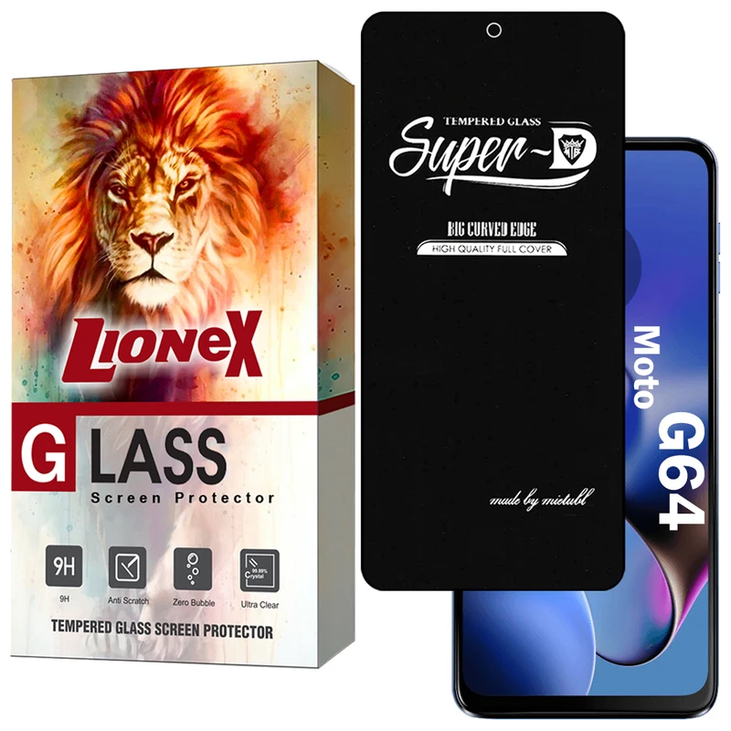 محافظ صفحه نمایش لایونکس مدل SUPERDNL مناسب برای گوشی موبایل موتورولا Moto G64