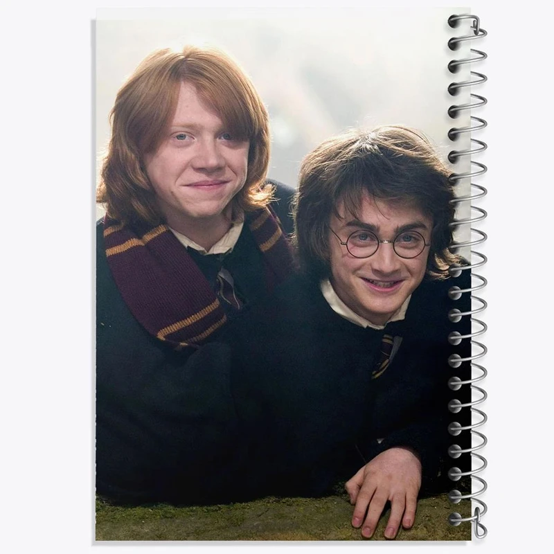 دفتر لیست خرید 50 برگ خندالو طرح هری و رون هری پاتر Harry Potter کد 19350