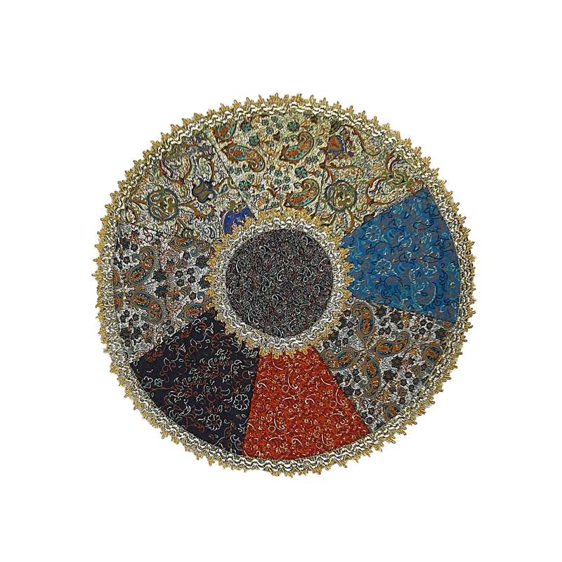 رومیزی ترمه مدل عقیق کد R522