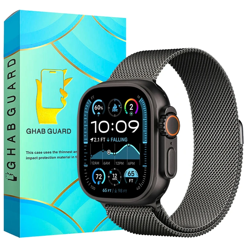 بند قاب گارد مدل MILG مناسب برای اپل واچ Watch Ultra 3 49mm