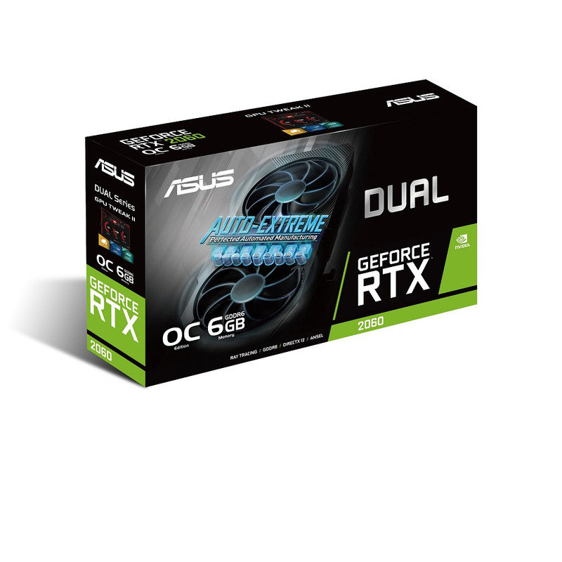 کارت گرافیک ایسوس مدل DUAL-RTX2060-O6G-EVO