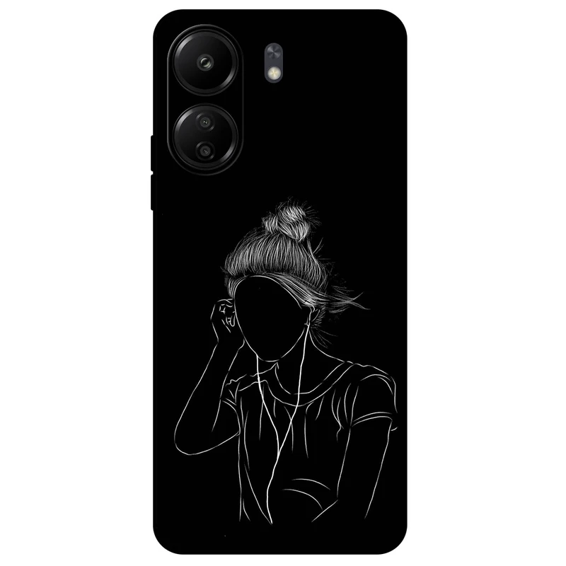 کاور مگافون طرح مینیمال مدل 1858 مناسب برای گوشی موبایل شیائومی Redmi 13C