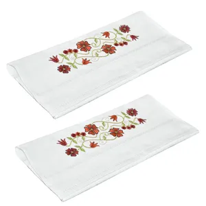 حوله دستی هوبی مدل Home collection 5215 سایز 50x90 سانتی متر مجموعه 2 عددی