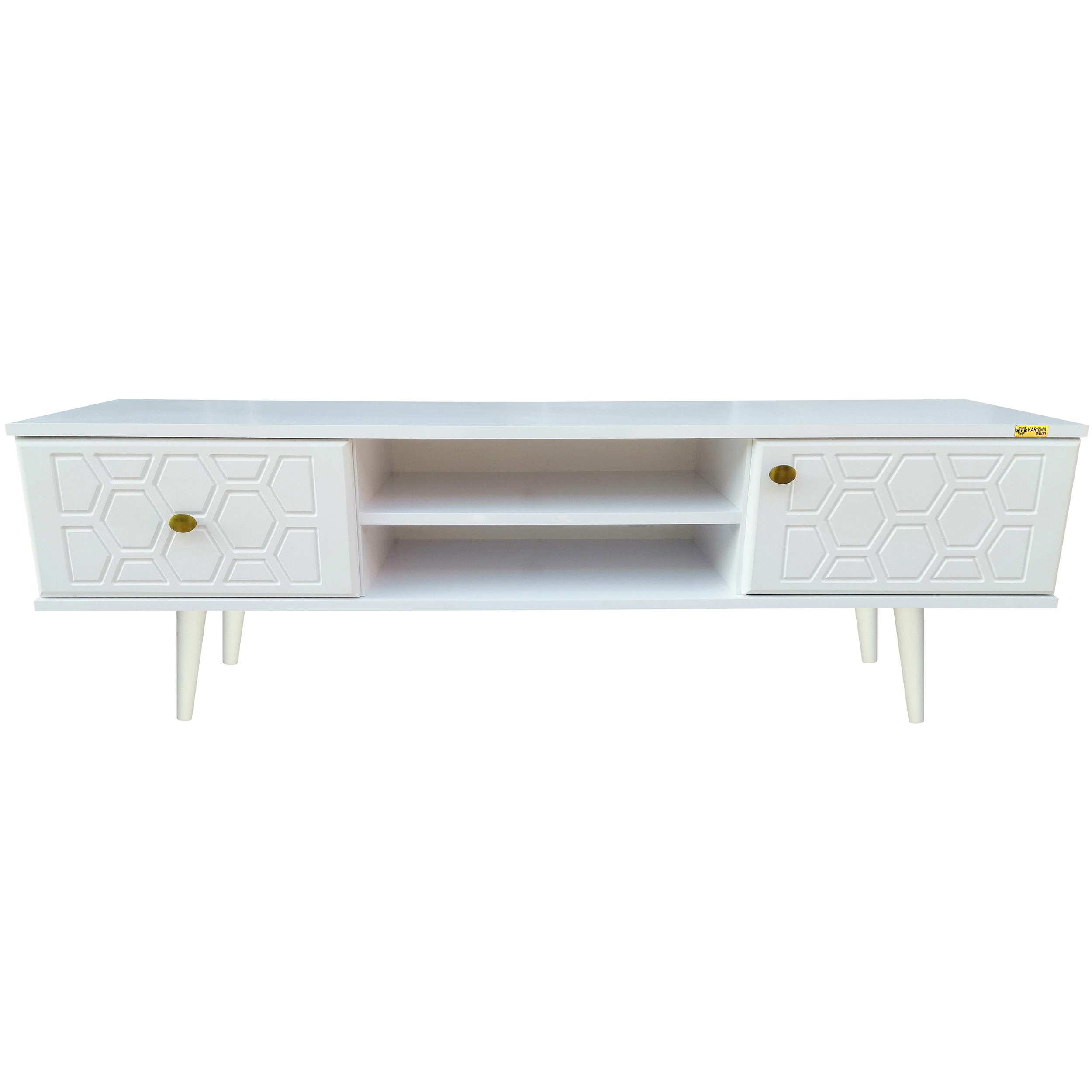 میز تلویزیون کاریزما چوب مدل W.214