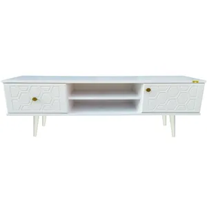 میز تلویزیون کاریزما چوب مدل W.214