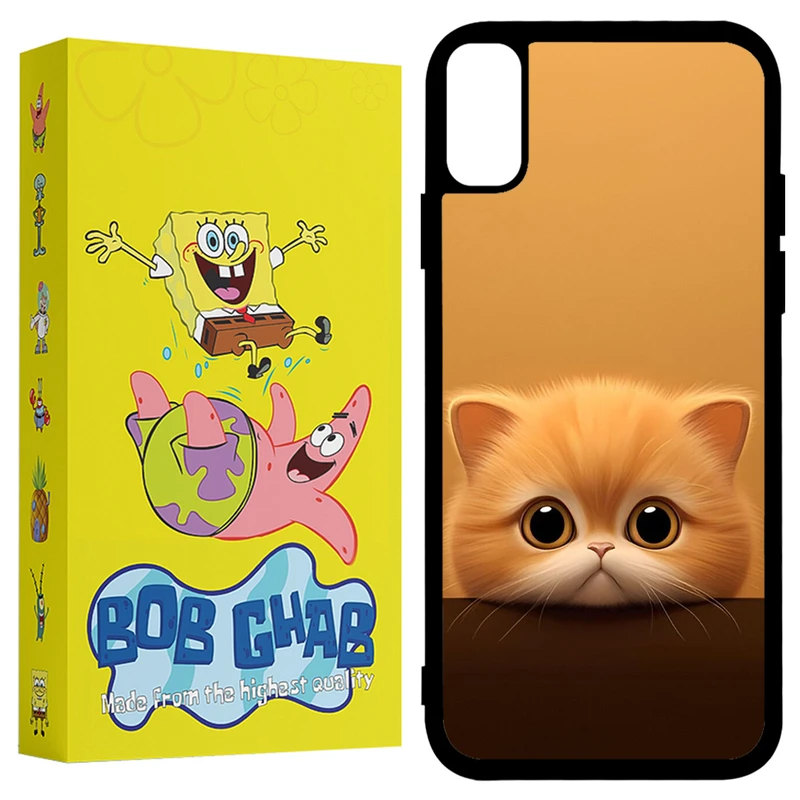 کاور باب قاب طرح گربه مدل BCPXR مناسب برای گوشی موبایل اپل iPhone XR
