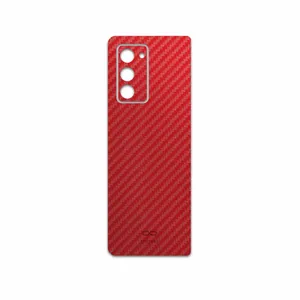 MAHOOT Red-Fiber Cover Sticker for Samsung Galaxy Z FOLD 2