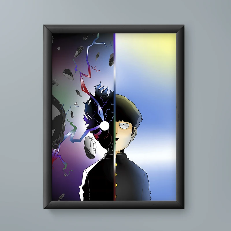 تابلو مدل انیمه موب سایکو 100 Mob Psycho 100 anime 03