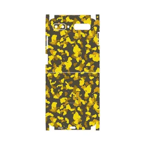MAHOOT Yellow Infantry Army-FullSkin Cover Sticker for Samsung Galaxy Z Flip
