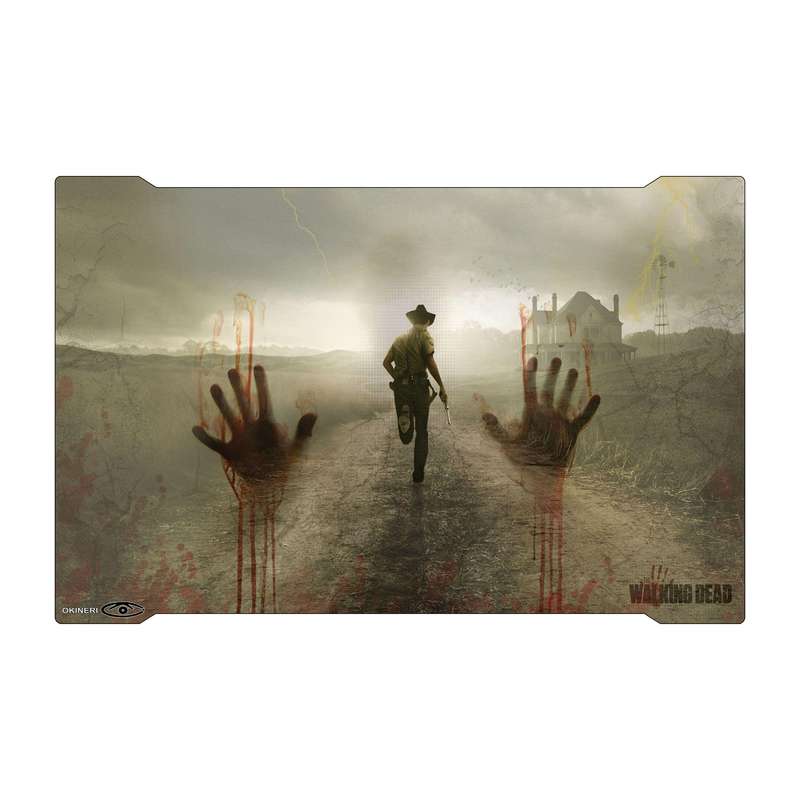 ماوس پد مخصوص بازی اوکینری مدل MPB00838 طرح مردگان متحرک 