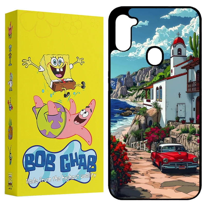 کاور باب قاب طرح ماشین مدل BCPA11 مناسب برای گوشی موبایل سامسونگ Galaxy A11 / M11