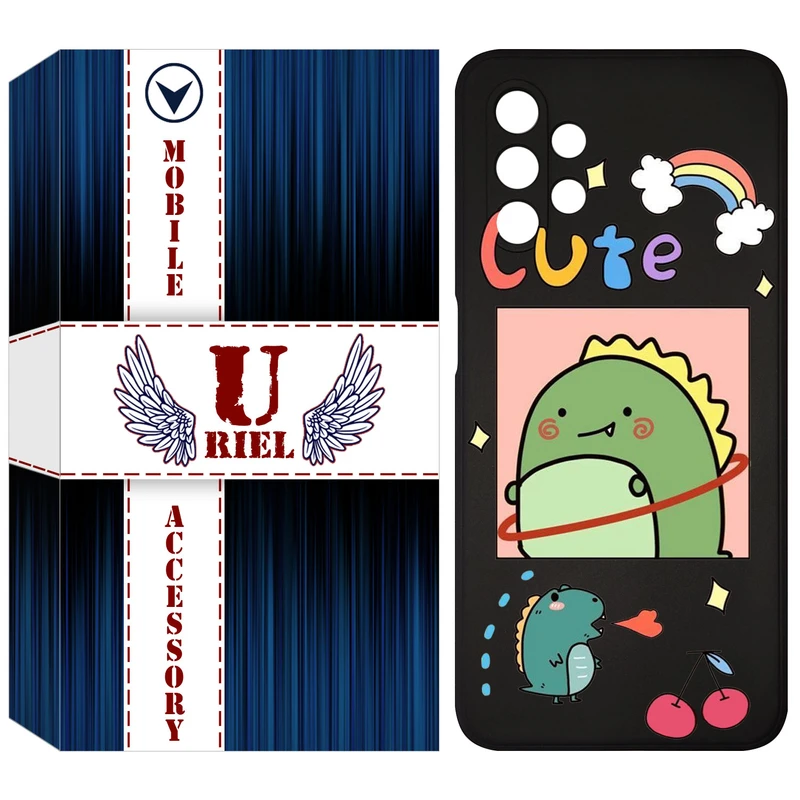 کاور یوریل مدل KSH کد 20 طرح دایناسور مناسب برای گوشی موبایل سامسونگ Galaxy A13 4G