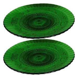 بشقاب میوه خوری مدل رویال پاز تول مجموعه دو عددی