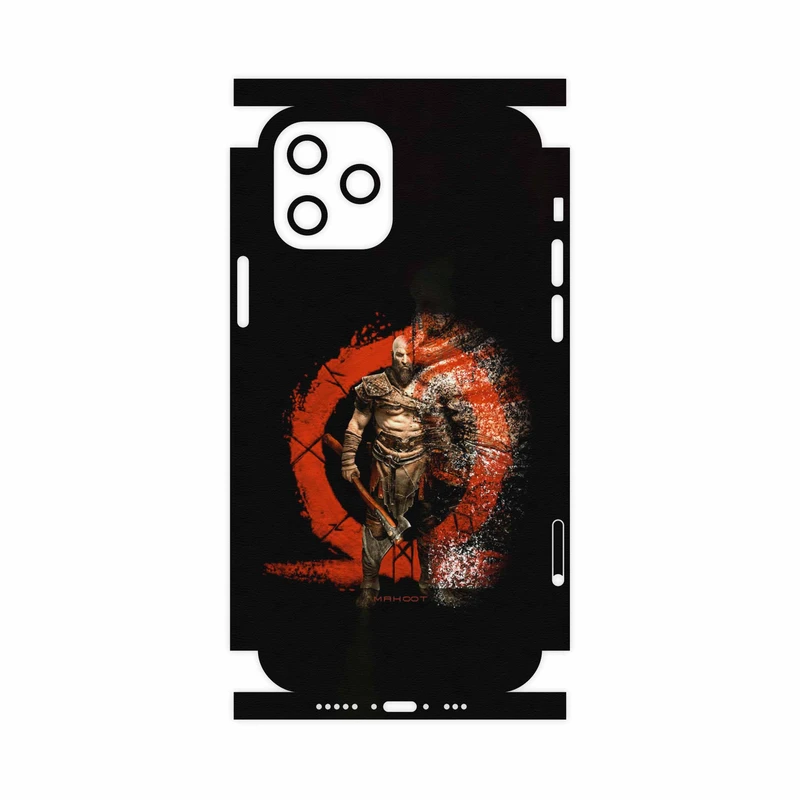 برچسب پوششی ماهوت مدل God-Of-War-Game-FullSkin مناسب برای گوشی موبایل اپل iPhone 12 Pro