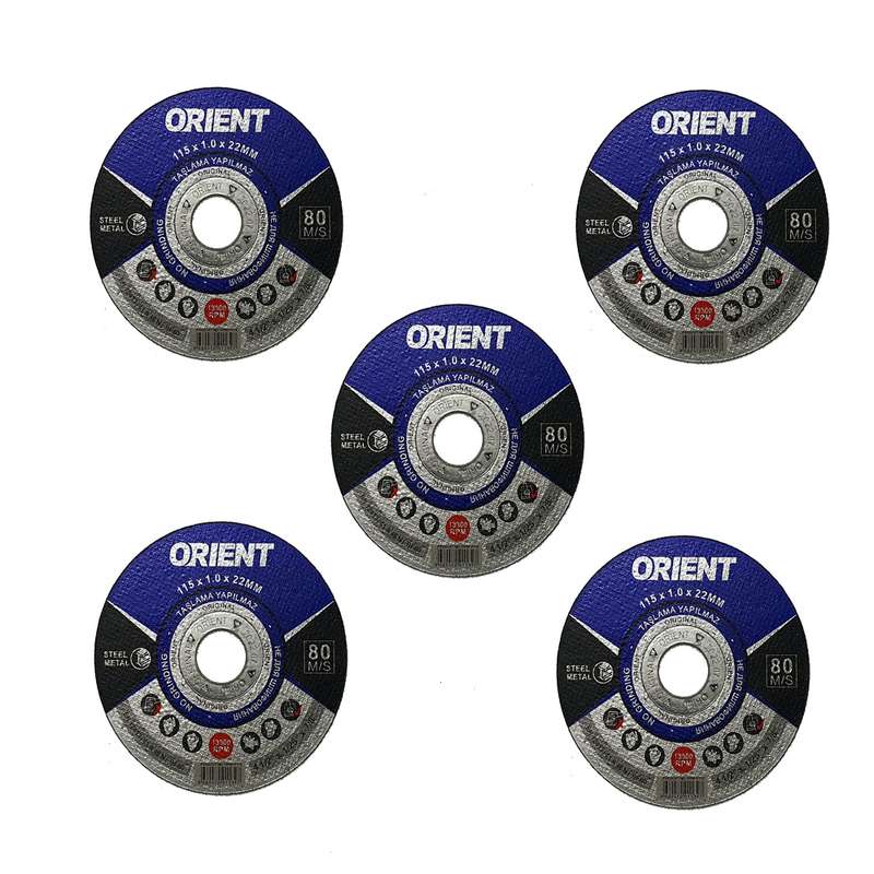 صفحه برش استیل اورینت مدل 115 بسته 5 عددی