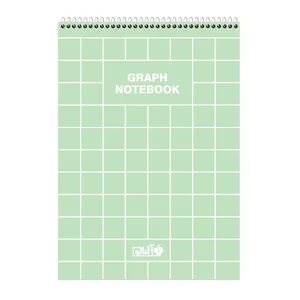 دفتر شطرنجی 100 برگ آلبالو طرح مینیمال کد 5024