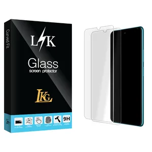 LKG LK Glass MIX Screen Protector For Motorola One Vision Plus Pack Of 2