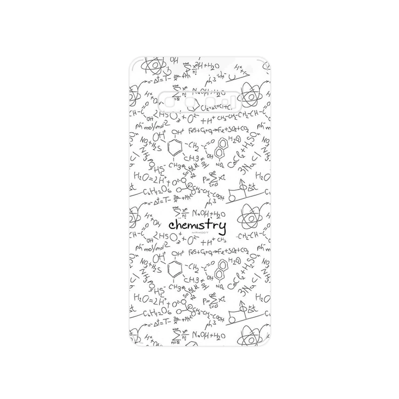 برچسب پوششی ماهوت مدل Chemistry Science مناسب برای گوشی موبایل سامسونگ Galaxy S10 Plus