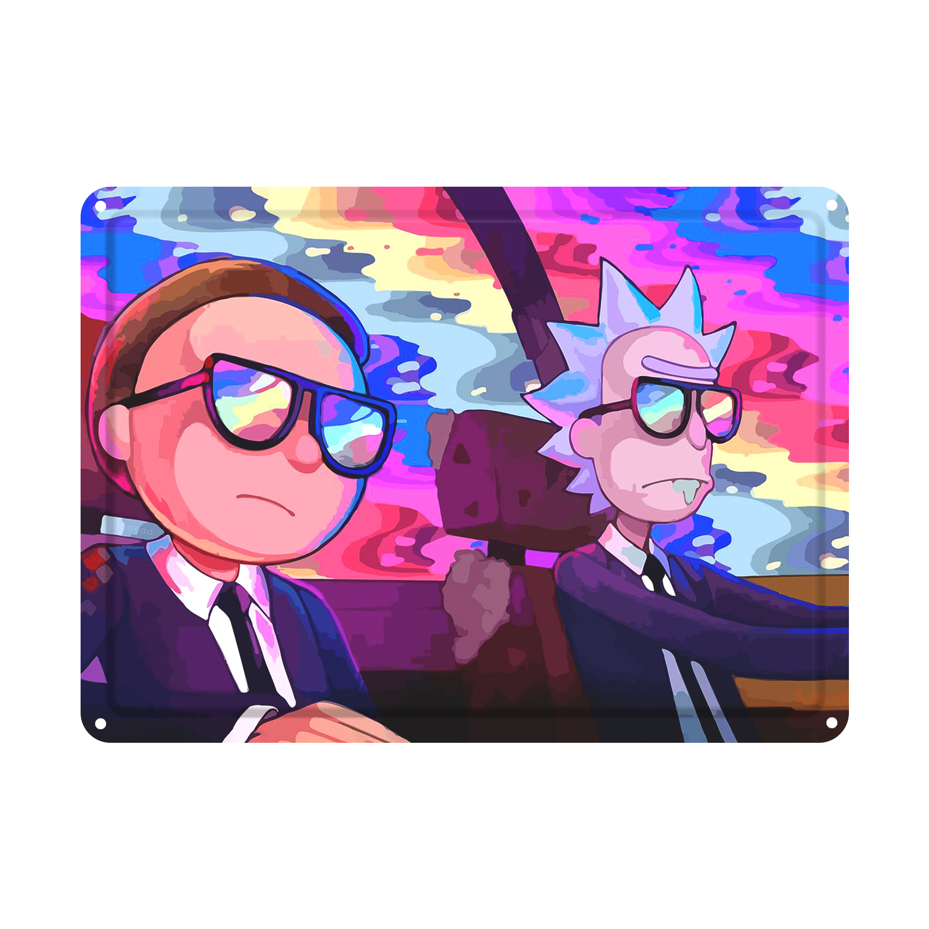 دیوارکوب مدل ریک اند مورتی کد  s 261