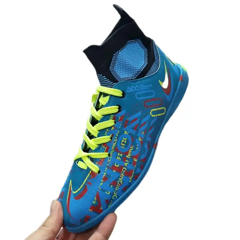 کفش فوتسال مردانه مدل تات رنگ آبی