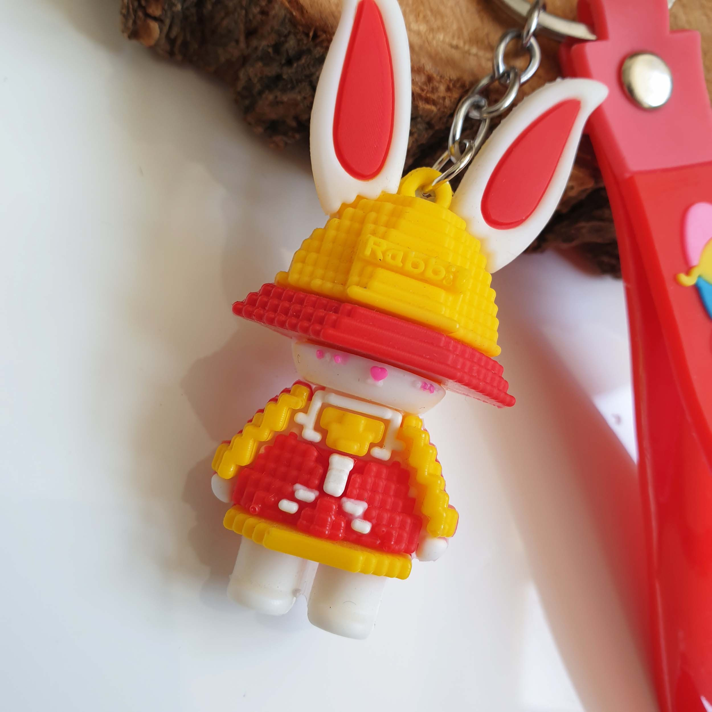 جاکلیدی مدل سیلیکونی طرح ماینکرافت لگو خرگوش کد DB20