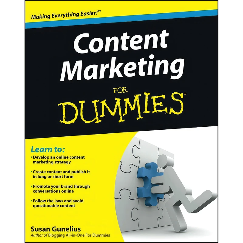 کتاب Content Marketing For Dummies اثر Susan Gunelius انتشارات For Dummies