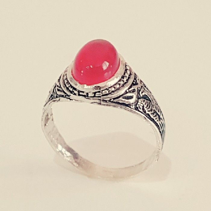 انگشتر نقره پسرانه مدل P900 -  - 4