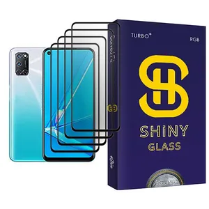 Atouchbo Shiny Glass MIX004 Screen Protector For Oppo A92 Pack Of 4