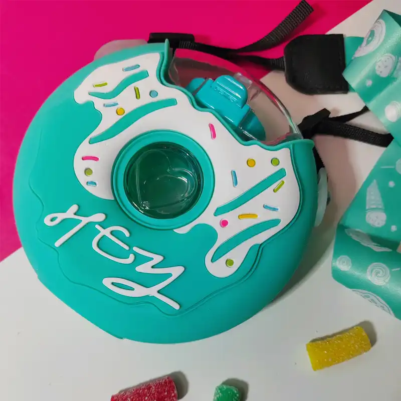 قمقمه کودک طرح دونات گنجایش 330 میلی لیتر