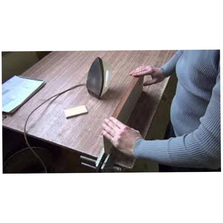 نوار لبه پی وی سی مدل wait glos 136 رول 10 متری