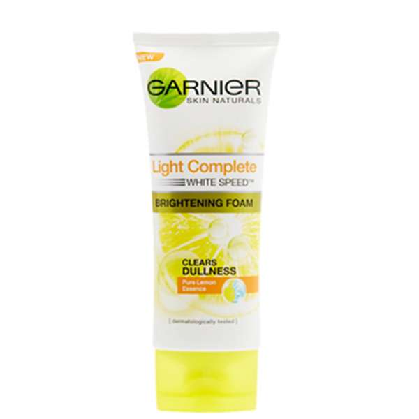 فوم پاک کننده آرایش صورت گارنیه مدل light complete حجم 100 میلی لیتر