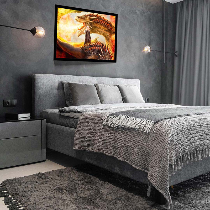 تابلو مدل mother of dragons کد F-14020