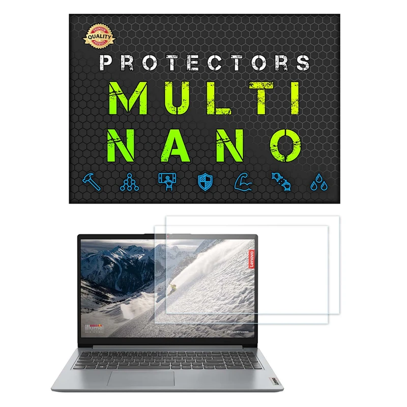 محافظ صفحه نمایش شفاف مولتی نانو مدل X-S2N مناسب برای لپ تاپ لنوو IdeaPad 1 15AMN7 15.6 inch 2022 بسته دو عددی