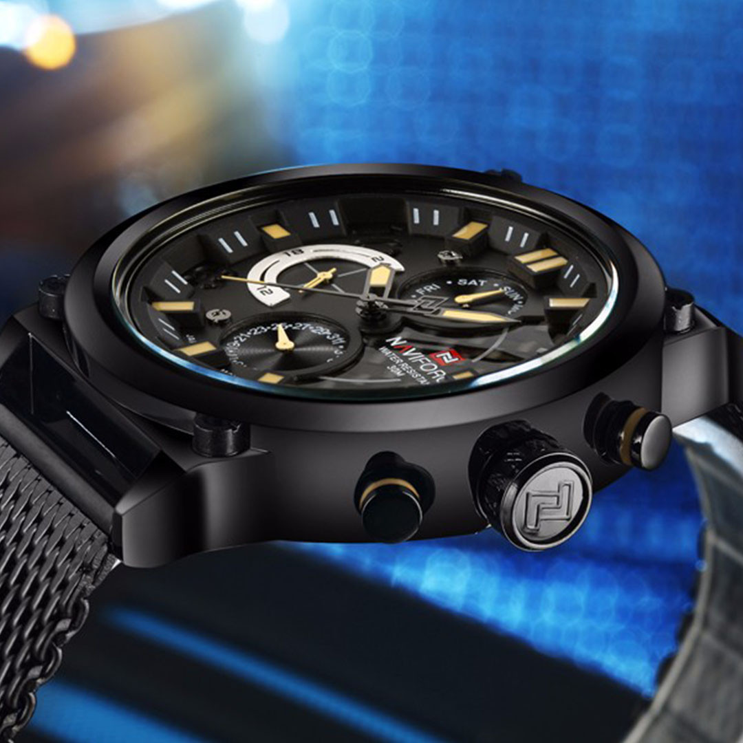 ساعت مچی عقربه‌ای مردانه نیوی فورس مدل 999593