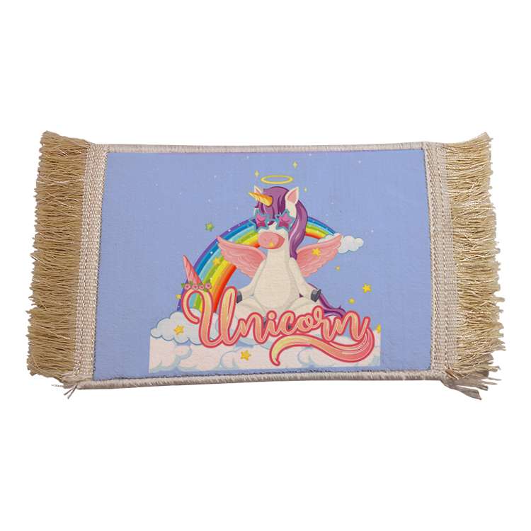 فرش ماشینی دیوارکوب مدل یونیکورن کد 93