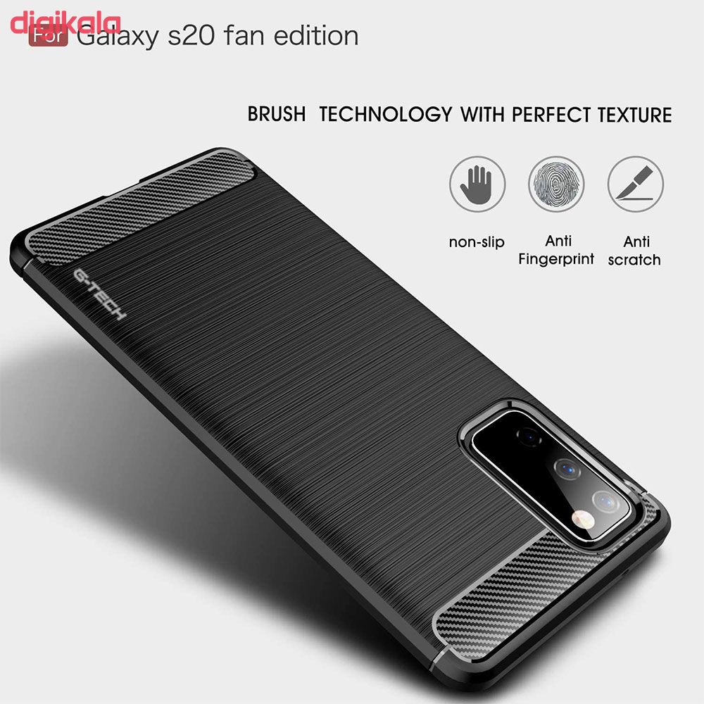 کاور جیتک مدل Rugged Carbon مناسب برای گوشی موبایل سامسونگ Galaxy S20 FE 5G/4G main 1 7