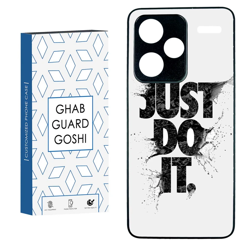 کاور قاب گارد گوشی طرح just do it کد TPU-107 مناسب برای گوشی موبایل شیائومی  REDMI NOTE 13 PRO PLUS 5G