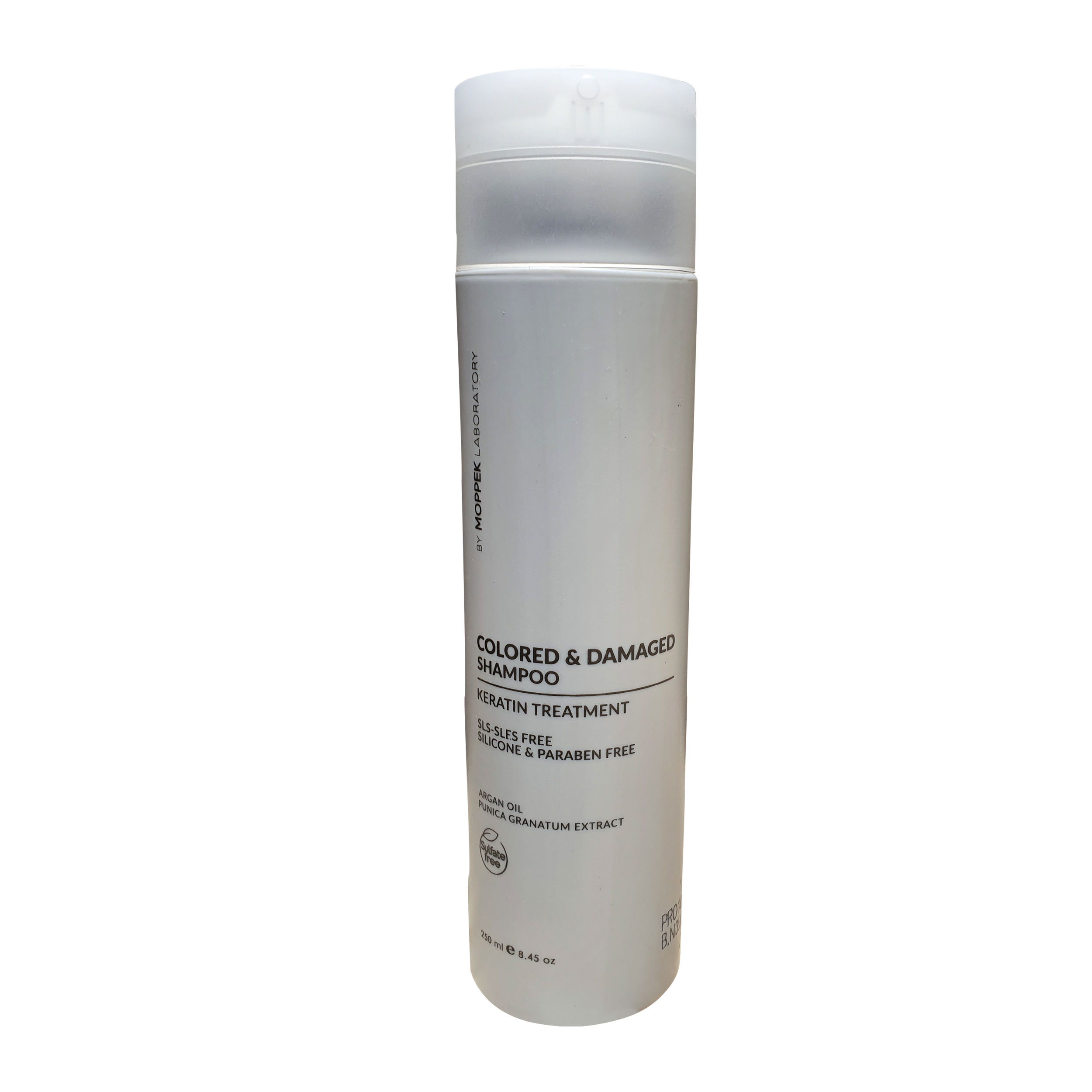 شامپو تقویت کننده و ترمیم کننده مو موپک مدل keratin treatment حجم 250 میلی لیتر
